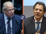 Ex-Ministro Jose Dirceu e Fernando Haddad atual Ministro da Fazenda.