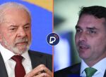 Lula e Fl&aacute;vio Bolsonaro 