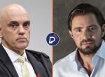 Ministro Alexandre de Moraes, do STF, e Daniel Vorcaro, dono do Banco Master.