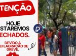 Comunicado do Sindicato dos Servidores do Recife sobre deflagra&ccedil;&atilde;o de greve e protesto em frente da C&acirc;mara.
