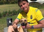 Cachorro caramelo de Bolsonaro morde policiais militares durante ronda de pris&atilde;o domiciliar