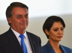 Jair e Michelle Bolsonaro.