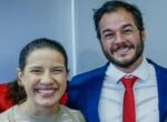 Raquel Lyra e T&uacute;lio Gad&ecirc;lha.