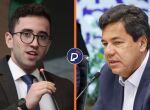 Vereador Thiago Medina e o deputado federal Mendon&ccedil;a Filho.