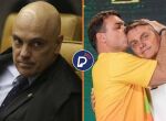 Alexandre de Moraes, STF e Fl&aacute;vio e Bolsonaro
