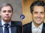 Ministro Andr&eacute; Mendon&ccedil;a, do STF e empres&aacute;rio Ant&ocirc;nio Carlos Freixo J&uacute;nior.