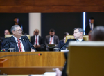 Ministros do STF, Fl&aacute;vio Dino e Andr&eacute; Mendon&ccedil;a