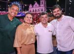 C&eacute;sar Ramos em agenda de campanha.