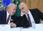 O presidente da Rep&uacute;blica e candidato &agrave; reelei&ccedil;&atilde;o, Luiz In&aacute;cio Lula da Silva (PT) e o Ministro do STF, Alexandre de Moraes.
