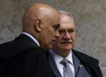 Ministros do STF Alexandre de Moraes e Edson Fachin.