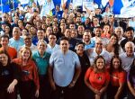 O vereador do Recife e candidato a deputado federal pelo NOVO, Felipe Alecrim, recebeu o senador cearense Eduardo Gir&atilde;o.