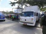Transporte das urnas eletr&ocirc;nicas.
