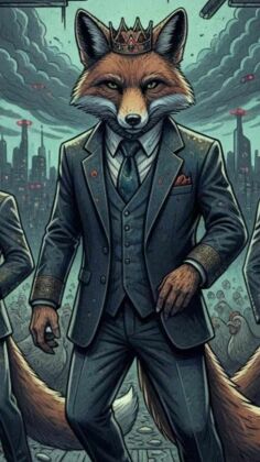 Raposas no galinheiro.