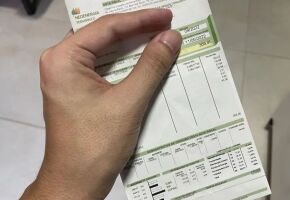 Conta de luz da neoenergia. 