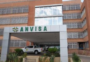 Fachada do pr&eacute;dio da Anvisa, em Bras&iacute;lia.