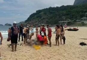 Queda de asa delta mata homem e fere mulher no Rio.