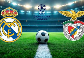 Real Madrid e Benfica se enfrentam nesta quarta (25), &agrave;s 17h.