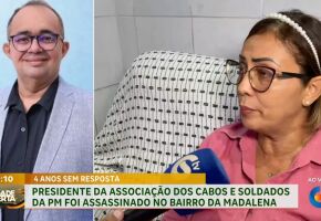 Entrevista concedida ao programa Cidade Alerta, da TV Guararapes