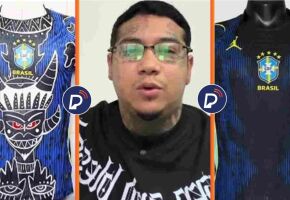 Influenciador repercute nova camisa da Sele&ccedil;&atilde;o Brasileira em meio a pol&ecirc;mica nas redes.
