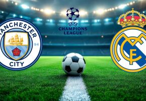 Manchester City x Real Madrid se enfrentam nesta ter&ccedil;a-feira (17), &agrave;s 17h.