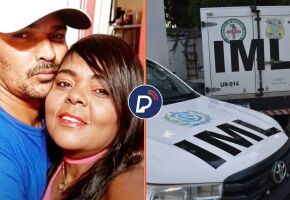 Casal que teve desentendimento e resultou na morte do homem e viaturas do IML.