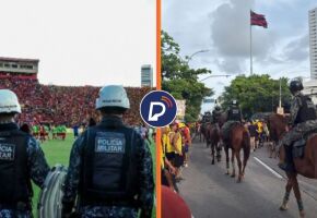 Pol&iacute;cia Militar contou com efetivo de 985 PMs para cl&aacute;ssico dos cl&aacute;ssicos.