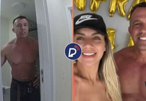 Tenente-coronel que foi preso suspeito de matar esposa PM no apartamento.