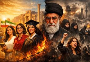 Ali Khamenei o l&iacute;der supremo do Ir&atilde;