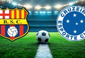 Barcelona de Guayaquil x Cruzeiro se enfrentam nesta ter&ccedil;a (7), &agrave;s 21h.