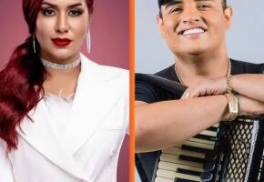 Priscilla Senna e Tarc&iacute;sio do Acordeon.