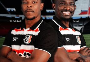 Israel e Balotelli deixam o Santa Cruz.