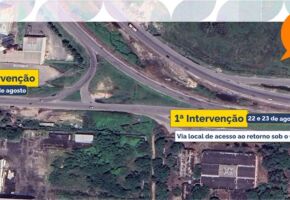 Trechos interditados em Jaboat&atilde;o