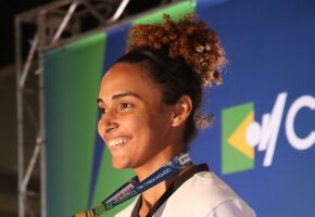 Ivana Santos &eacute; atleta profissional de Taekwondo. 