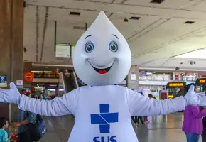 Mascote 'Z&eacute; Gotinha'