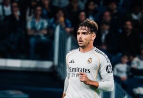 Asencio, zagueiro do Real Madrid, ainda n&atilde;o estreou na temporada.