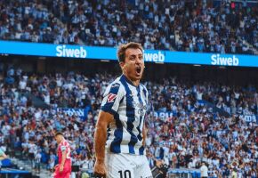 Campe&atilde;o do Mundo, Oyarzabal &eacute; camisa 10 do Real Sociedad.