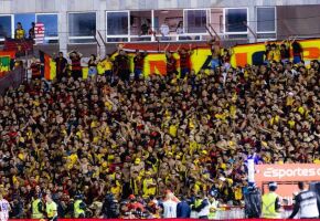 Torcida do Sport nos Aflitos durante a final do Pernambucano.