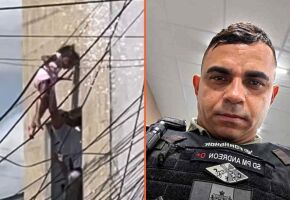 O soldado Andr&eacute;on Bezerra da Silva estava a caminho de casa depois de cumprir um plant&atilde;o de 24 horas.