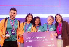 As respons&aacute;veis pela iniciativa s&atilde;o Alice Gomes, Beatriz Vasconcellos e Let&iacute;cia de Oliveira, alunas do 9&ordm; ano do Col&eacute;gio e Curso Desafio.