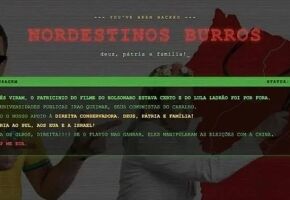 Mensagens com conte&uacute;dos xenof&oacute;bicos ap&oacute;s invas&atilde;o hacker ao site da Ancine.