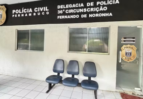 Delegacia de pol&iacute;cia civil em Fernando de Noronha
