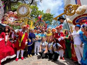 Desfile de carnaval.