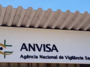 Fachada da Anvisa.