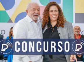 Presidente Lula e a Ministra Esther Dweck. 