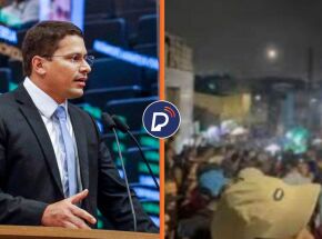 Deputado Pastor J&uacute;nior T&eacute;rcio e o Baile B13.