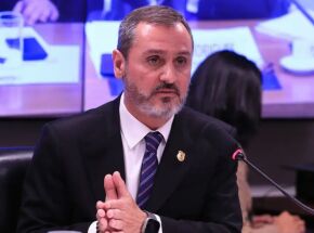 Diretor-geral da Pol&iacute;cia Federal (PF) Andrei Rodrigues.