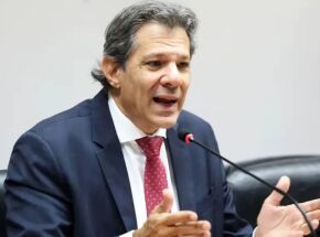Ministro da Fazenda, Fernando Haddad.