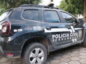 Viatura da Pol&iacute;cia Civil de Pernambuco.