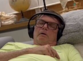 Ex presidente Jair Bolsonaro.