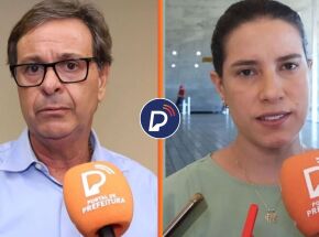 Gilson Machado e Raquel Lyra. 